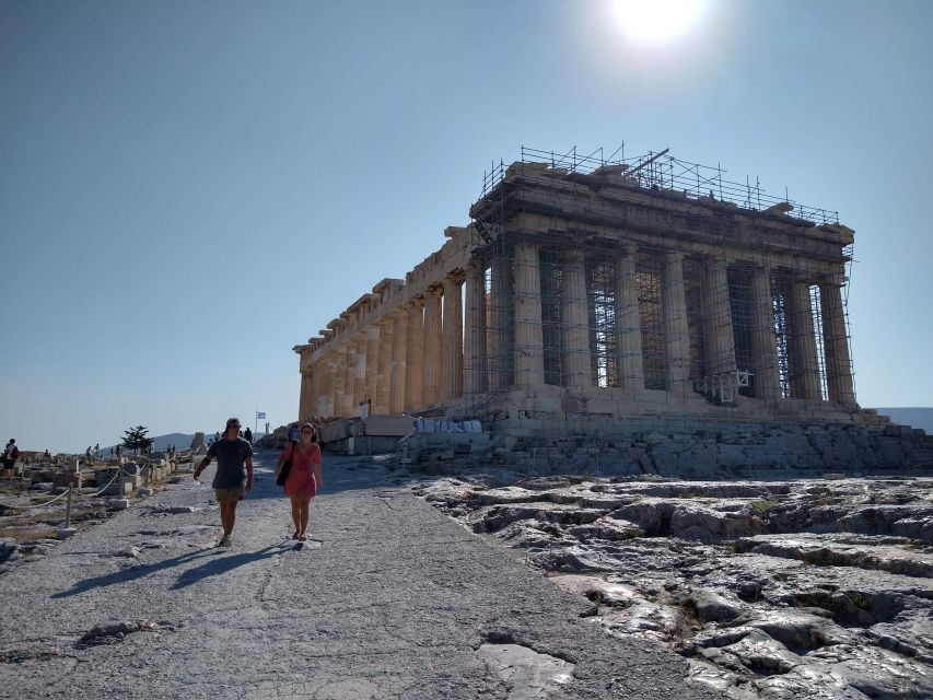 Athens: The Acropolis Guided Walking Tour in German - The top finish: 360-degree views and free time to explore