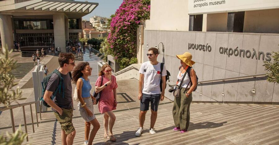 Athens: The Acropolis Museum Guided Tour - Finding Your Starting Point on Dionysiou Areopagitou