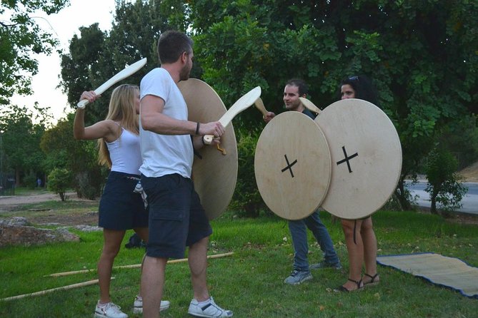 Athens: Unique & Interactive Greek Small Group Warrior Experience - Replica equipment and what you are actually training