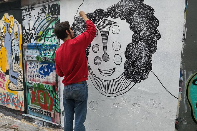 Athens Urban Street Art Tour - Stop 3: Psirri streets, cafes, and graffiti-covered walls