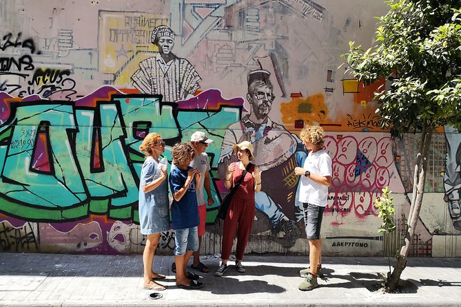 Athens Urban Street Art Tour - Stop 4: Omonoia, where older murals carry weight