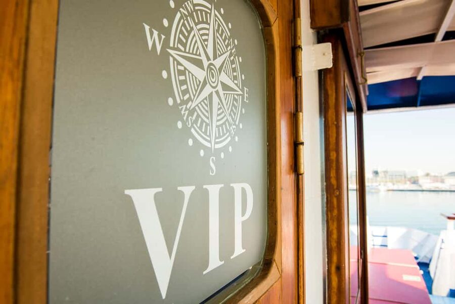 Athens: VIP Swimming Cruise to three islands - How the VIP Deck Changes Your Athens Day