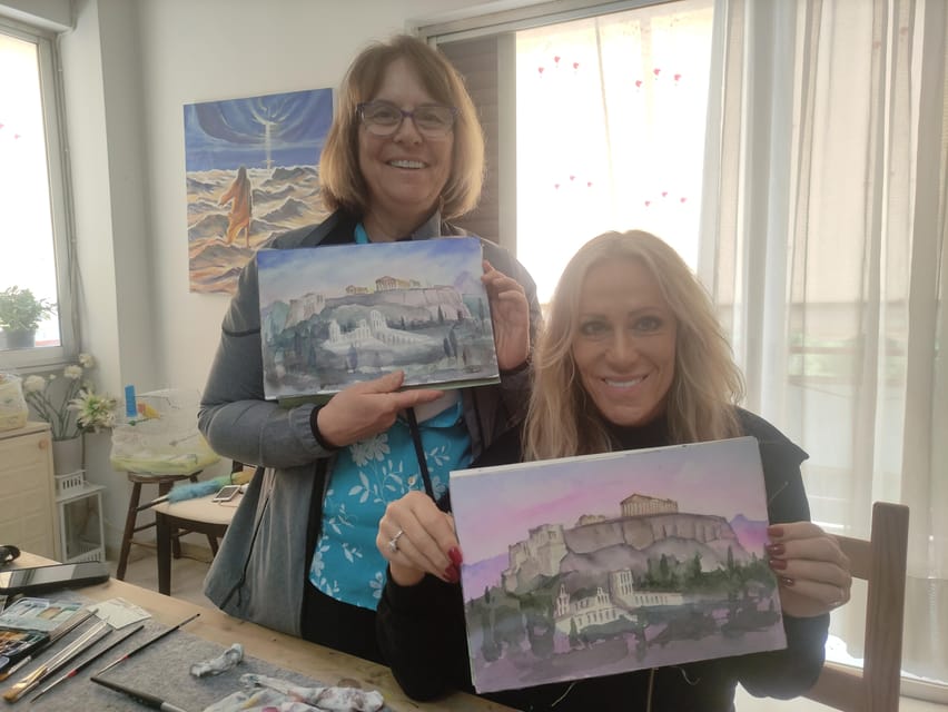 Athens: workshop for painting landscape with local artist - Finding the studio on Avenue Vouliagmenis (and what to look for)