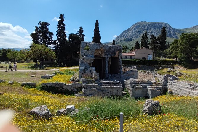 Biblical Corinth Taste Faith & History with wine & Oil Tasting - Isthmia Museum, Kechreon glass, and the kinds of objects that make faith visible