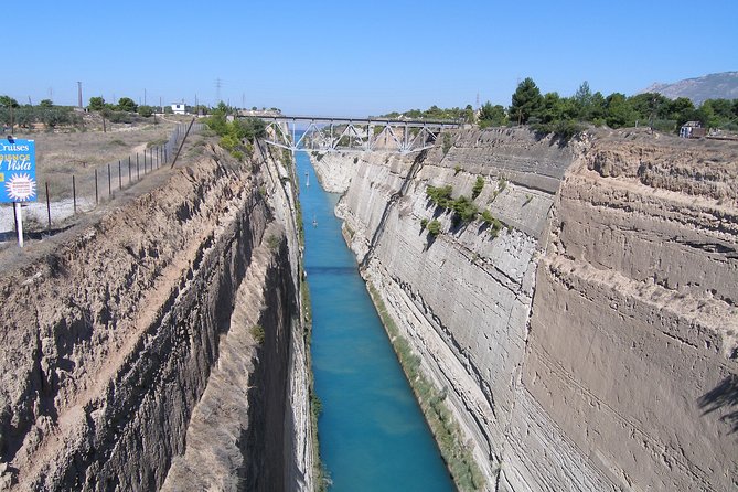 Canal, Ancient Corinth & Nemea, Caves of Wonder, Great Lunch, Private Tour - Corinth Canal, the Fast Stop With Big Meaning