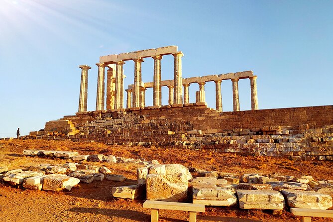 Cape Sounio and Temple Poseidon Tour with Swimming - Riviera routing: Old Faliron, Alimos, and Glyfada views