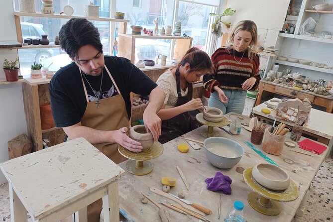 Ceramic and Pottery Creative Workshop with Two Local Artists - Who Teaches in the Studio: Pavlos and Rossina’s Hands-On Style