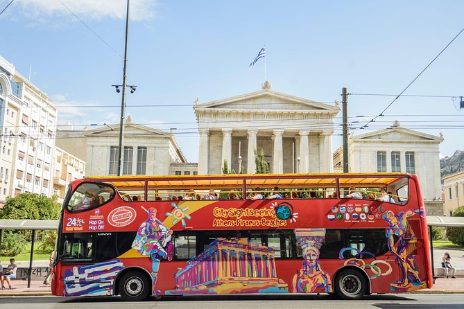 City Sightseeing Athens, Piraeus & Beach Riviera Hop-On Hop-Off Bus Tours - The Athens Line loop: Syntagma through Plaka, Zeus, and the museum zone