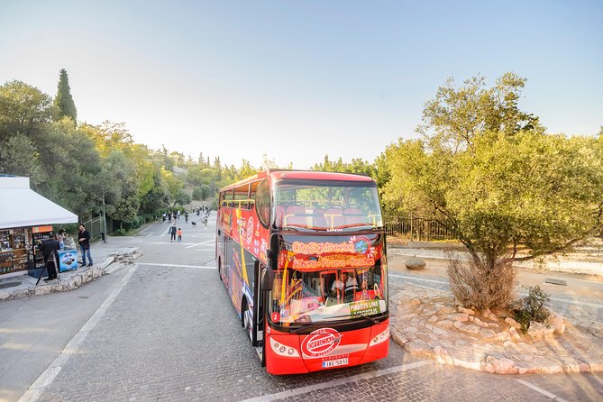 City Sightseeing Athens, Piraeus & Beach Riviera Hop-On Hop-Off Bus Tours - Piraeus Line: cruise terminals, Lions Gate, and waterfront breaks