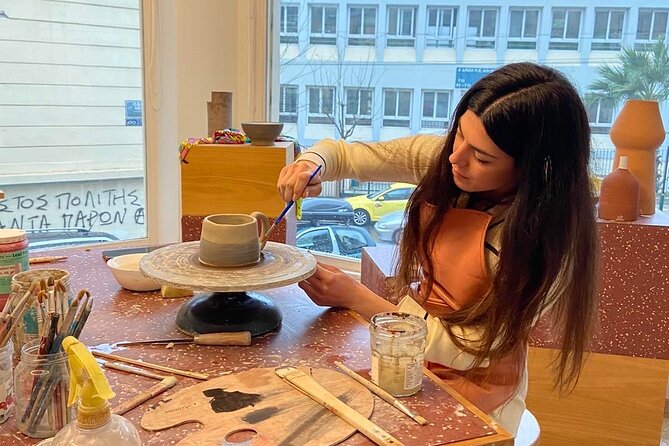 Create and paint your own ceramic piece in a workshop in Athens - Free-Hand Clay Technique: How the Workshop Makes You Feel Capable