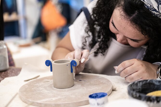 Create and paint your own ceramic piece in a workshop in Athens - Painting Your Ceramic: Color Happens Before You Leave