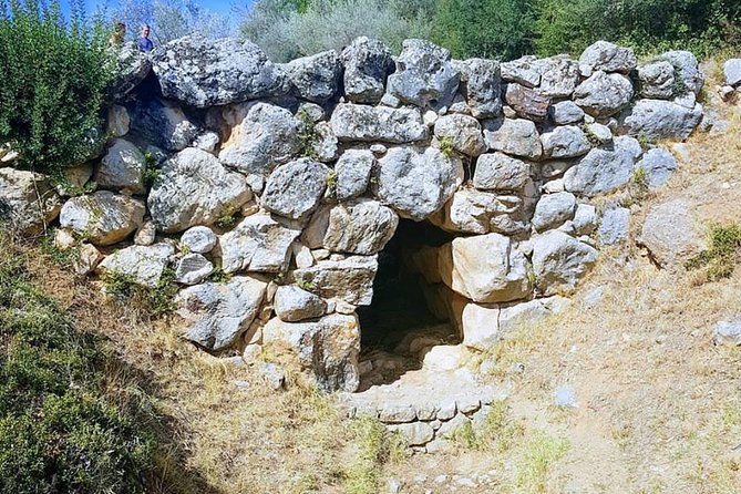 Day tour to Ancient Olympia,Ancient Sparta Mycenae Including Meal - Kaiadas Cave at Sparta: atmosphere, history, and a darker tone