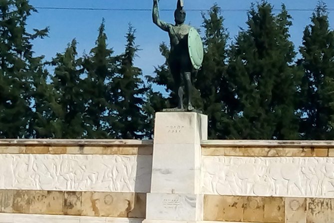 Delphi and Meteora Private Day Trip from Athens including Dinner - A stop at Distomo: a WWII memorial that changes the tone