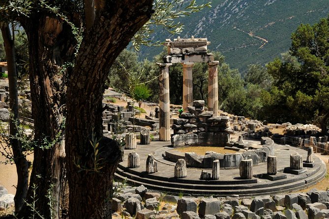 Delphi (Apollo Oracle/ Athena Tholos) private day tour from Athens (10 hours) - Livadia, Thebes Views, and Karya Springs Pause