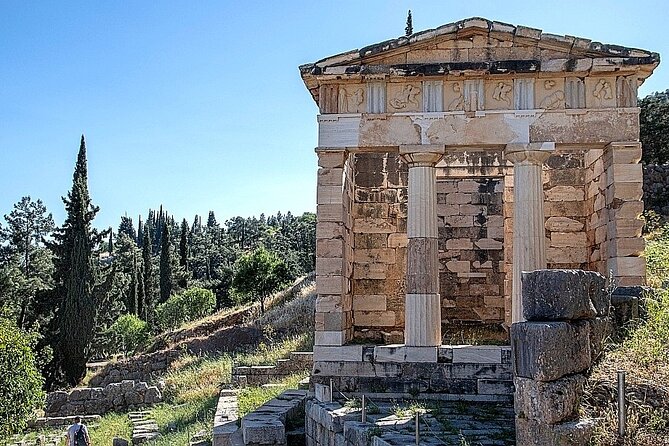 Delphi Arachova & Monast. Hosios Loukas from Athens Private Tour - The Temple of Apollo and the Pythia connection