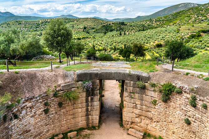 Epidaurus, Mycenae and Nafplio Small-Group Tour from Athens - Nafplio: fortress-and-harbor photos, then real time in the old town