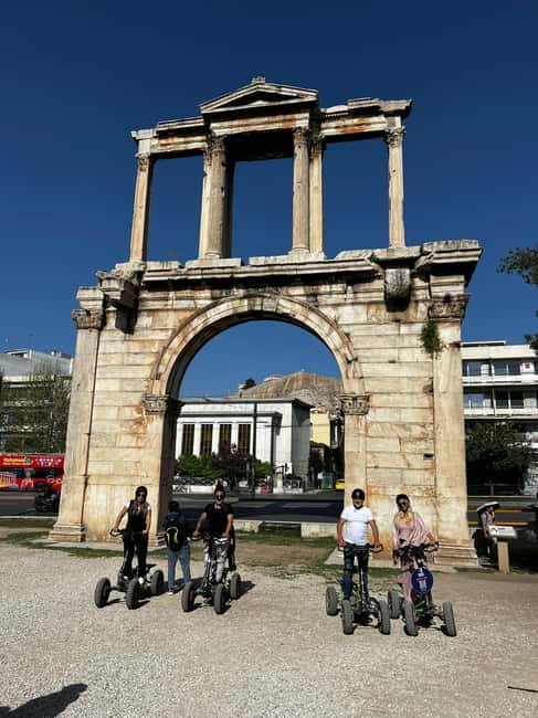 Explore Athens on a 4-Wheeled EZRaider Guided City Tour - Areopagus and the Acropolis in your line of sight