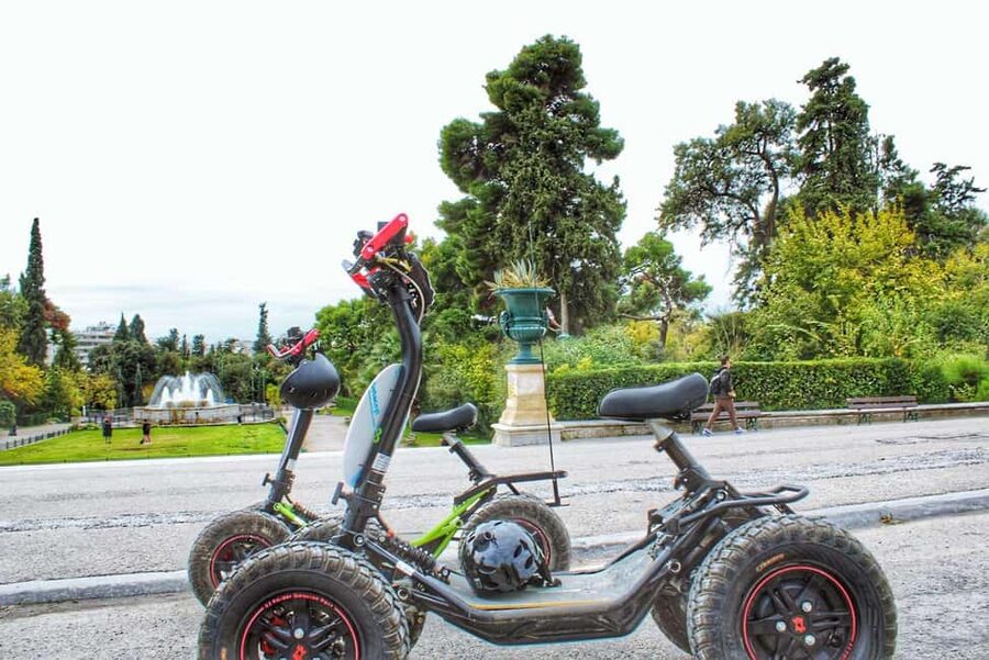 Explore Athens on a 4-Wheeled EZRaider Guided City Tour - Anafiotika: short walk, big Athens photos