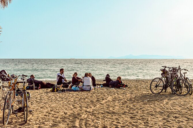 Explore Athens Riviera by Bike - Destination stop: Kalamaki Beach break and swim time