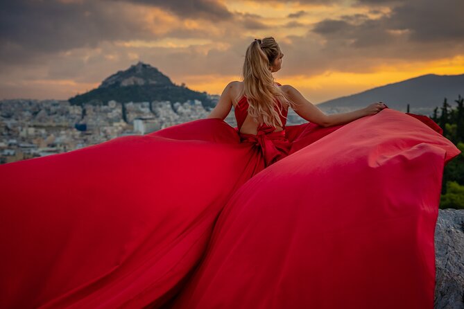 Flying Dress Athens Official - The route: Acropolis, Anafiotika, and Paleo Faliro in about one hour