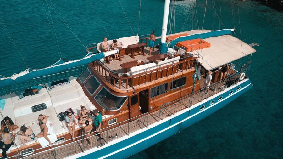 From Athens: Agistri, Moni & Aegina Day Cruise with Swimming - Aegina: pistachios, town wandering, and ancient sites without the museum slog