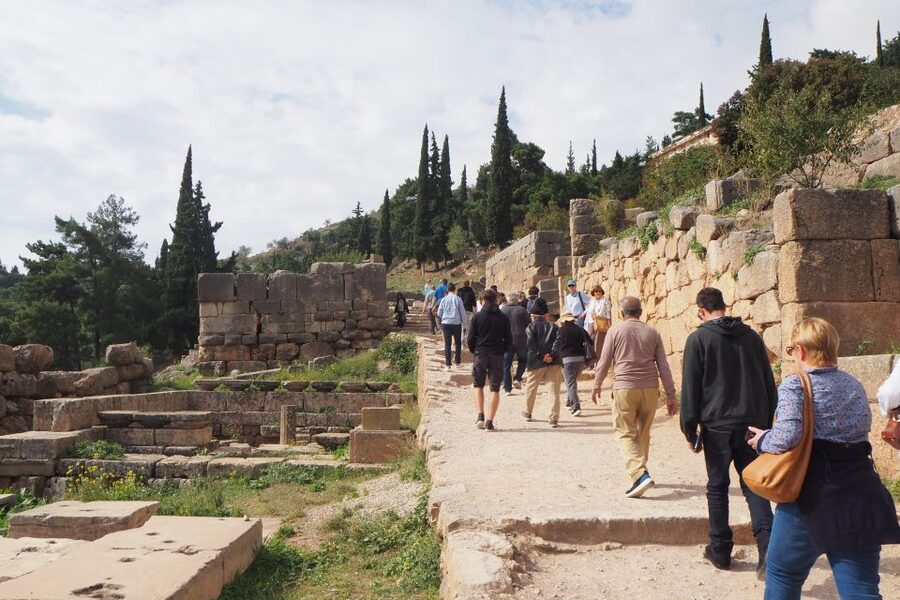 From Athens: Day Tour to Delphi - The human factor: guides like Effie, George, and Militsa
