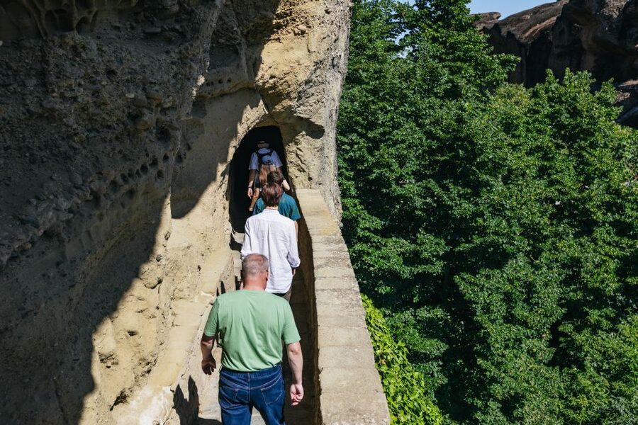 From Athens: Delphi and Meteora 2-Day Guided Tour - Delphi Archaeological Site: Temple of Apollo, Theater, and the Pythian Games