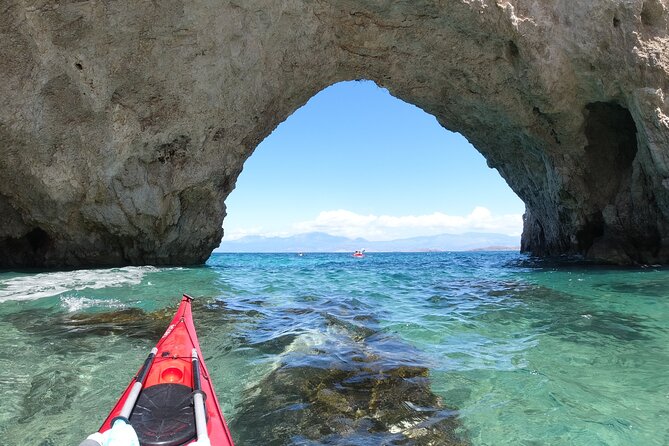From Athens Half Day Sea Kayak Tour at the Corinthian Gulf - Small-group kayaking with Mike and Marius at the helm