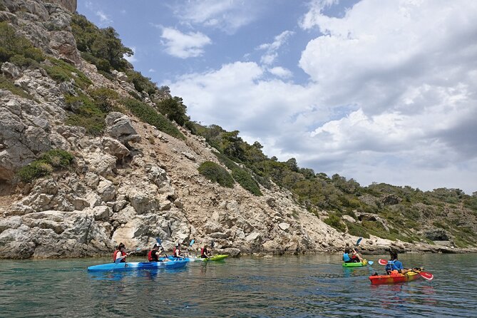 From Athens Half Day Sea Kayak Tour at the Corinthian Gulf - What snorkeling feels like when the gear is already provided