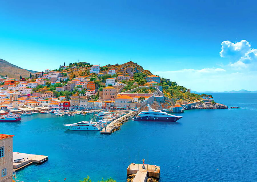 From Athens: Hydra Island Private Day Trip - From Athens to Metochi: the drive and the Corinth Canal photo stop
