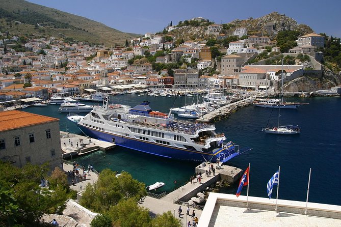 From Athens: Hydra, Poros, and Aegina Day Cruise with Lunch - The buffet lunch onboard, plus the café or bar reality