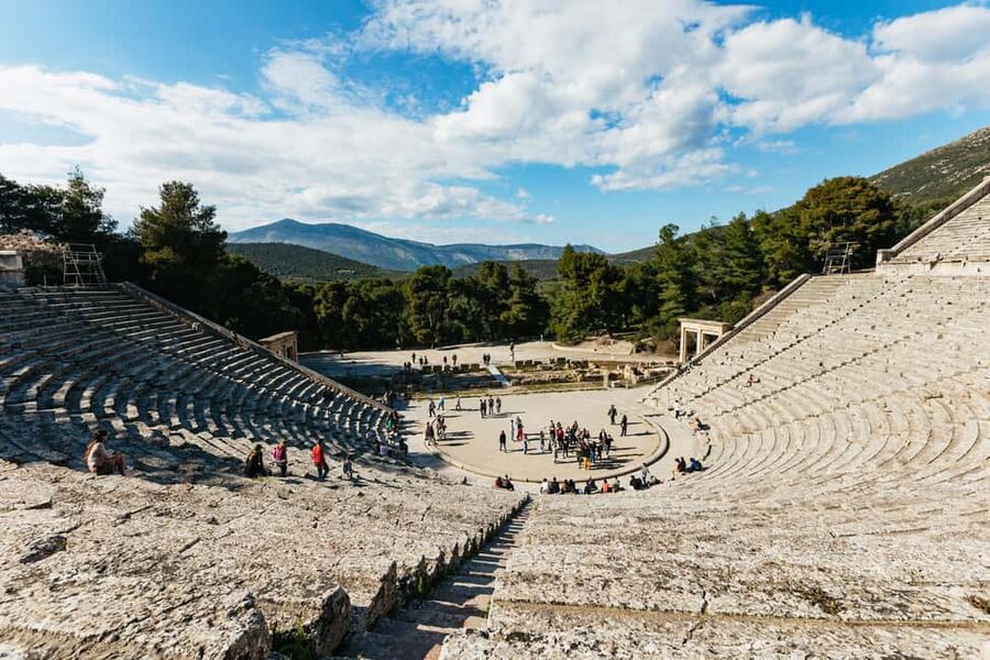 From Athens: Mycenae, Nafplio and Epidaurus Small Group Tour - Mycenae UNESCO: Cyclopean walls, Lion Gate, and Agamemnon’s world