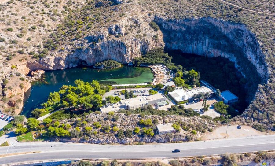 From Athens: Temple of Poseidon & Cape Sounio Half-Day Tour - Lake Vouliagmeni: the rare pause that breaks up the drive