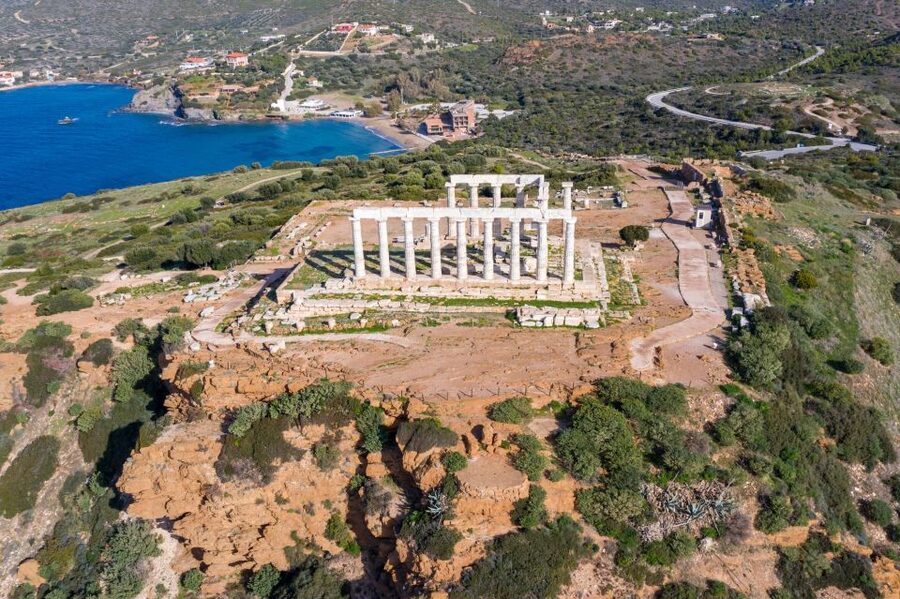From Athens: Temple of Poseidon & Cape Sounio Half-Day Tour - Comfort details that make the ride feel like a mini-vacation