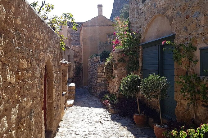 Full Day Private Tour to Monemvasia Medieval Fortress Town and Sparta - Drivers, Info Sheets, and Handling Bathroom Breaks