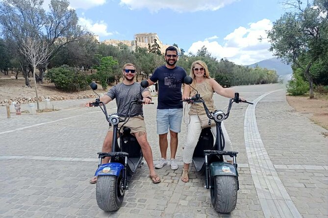 GoPro Adventure Tour in Acropolis area by E-Scooter - Roman Agora to the Ancient Streets: Seeing Public Life in Motion