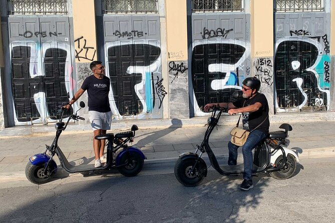 GoPro Adventure Tour in Acropolis area by E-Scooter - Off-Road Agora Sections and the Temple of Hephaestus