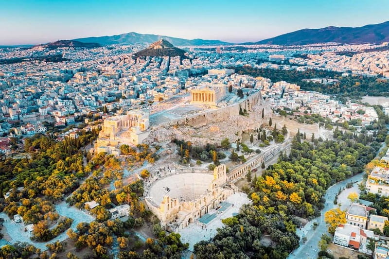 Greek Mythology Walk in Athens: Stories for All Ages - National Gardens and the Olympian Zeus area, seeing how Athens flexes its ambitions