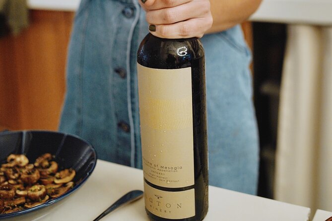 Greek Retsina: Time, Pine, Wine - Stop 3: Amphorε Nature retsina with house-marinated anchovies