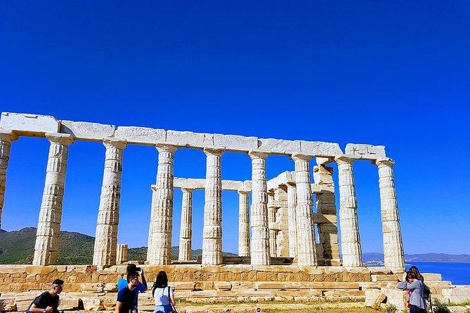 Half-day Sounio and Athenian Riviera private tour - Temple of Poseidon on the cliff: the main event (and the ticket cost)