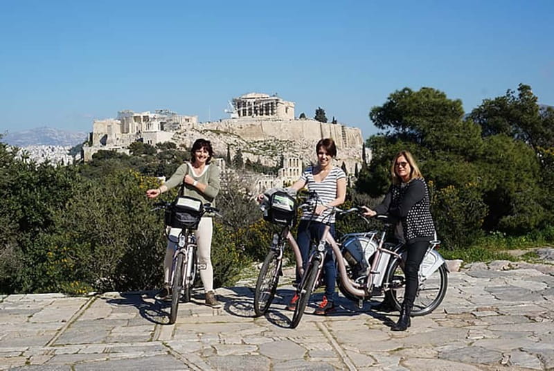 Historic Athens: Small Group Electric Bike Tour - The first stops, Tower of Winds and Zappio District photos