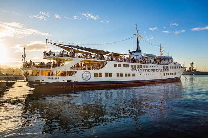 Hydra, Poros and Egina Day Cruise from Athens with Optional VIP Upgrade - First island stop: Aegina waterfront time and the Temple of Aphaia option