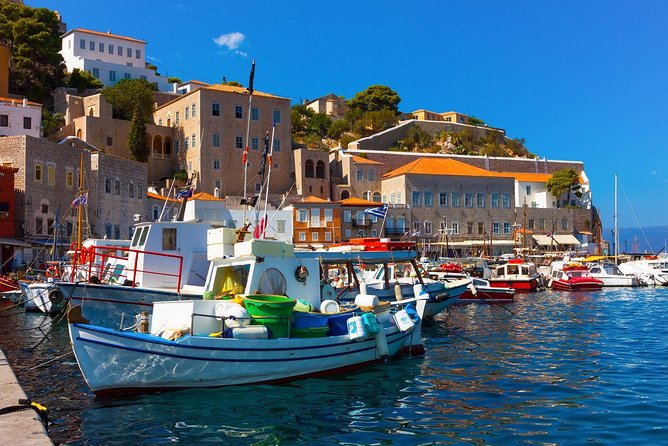Hydra Private Day Trip by Ferry from Athens with Transfers - Beaches and water taxis: picking calm swimming over constant logistics