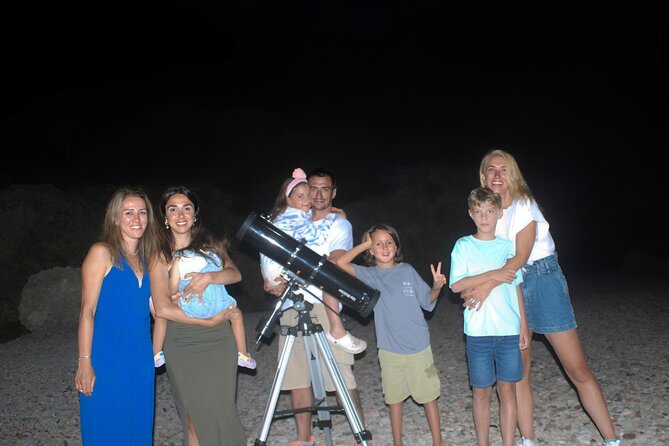 Kifissia Stargazing & Astrophotography - Telescope Time: Seeing the Moon and Saturn Rings Up Close