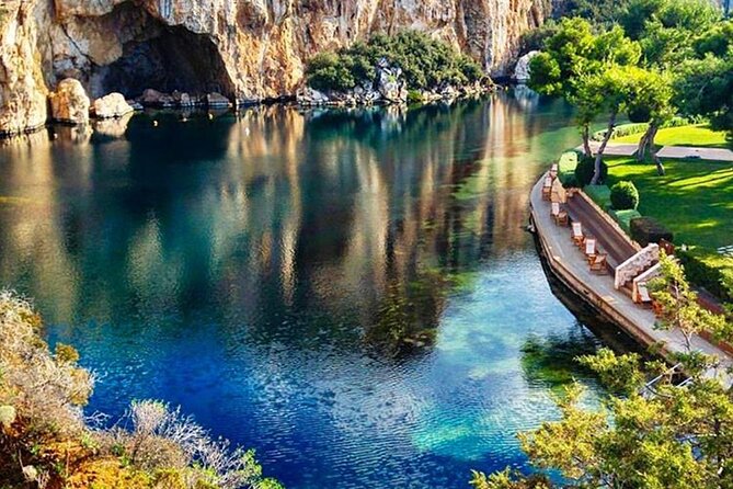 Lake Vouliagmeni Thermal Spa And Temple Of Poseidon Private Full Day Tour - Lake Vouliagmeni thermal spa: swimming, fish nibbling, and towel reality