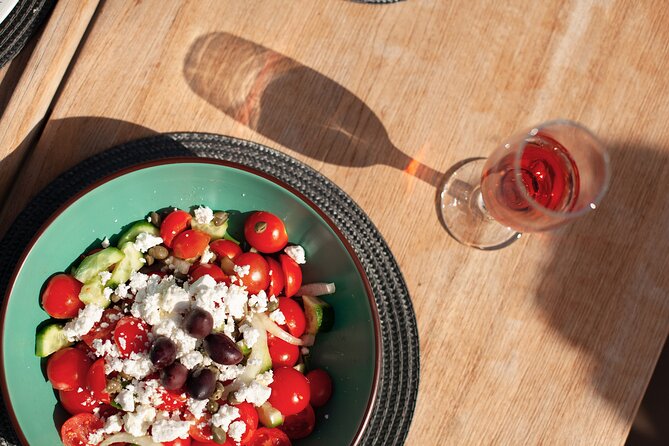 Luxury Catamaran Sunset Private & Greek Gastronomy in Athens - Food and drinks: Greek gastronomy with a chef on board