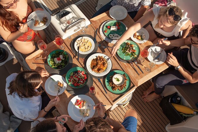 Luxury Catamaran Sunset Private & Greek Gastronomy in Athens - Crew service, real personalities, and why it feels friendly