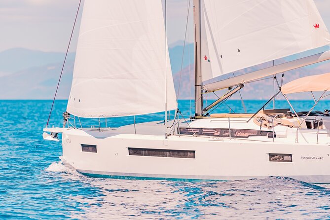 Luxury Catamaran Sunset Semi-Private & Greek Gastronomy in Athens - Luxury catamaran sunset sailing, built for comfort on the Athens Riviera
