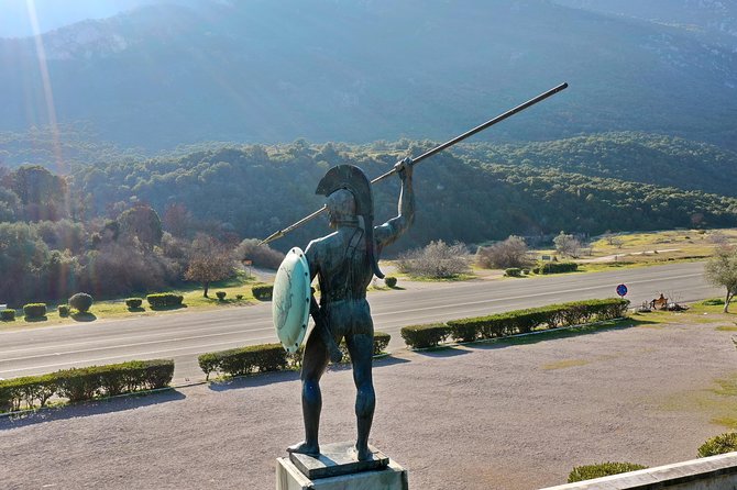 Marathon & Thermopylae Battlefields Private Day Tour from Athens - Stop 5: Leonidas Monument, plus the Spartan symbolism