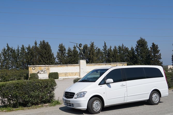 Marathon & Thermopylae Battlefields Private Day Tour from Athens - A coastal lunch stop near Kammena Vourla